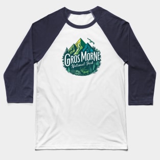 Gros Morne National Park Canadian Treasure Baseball T-Shirt